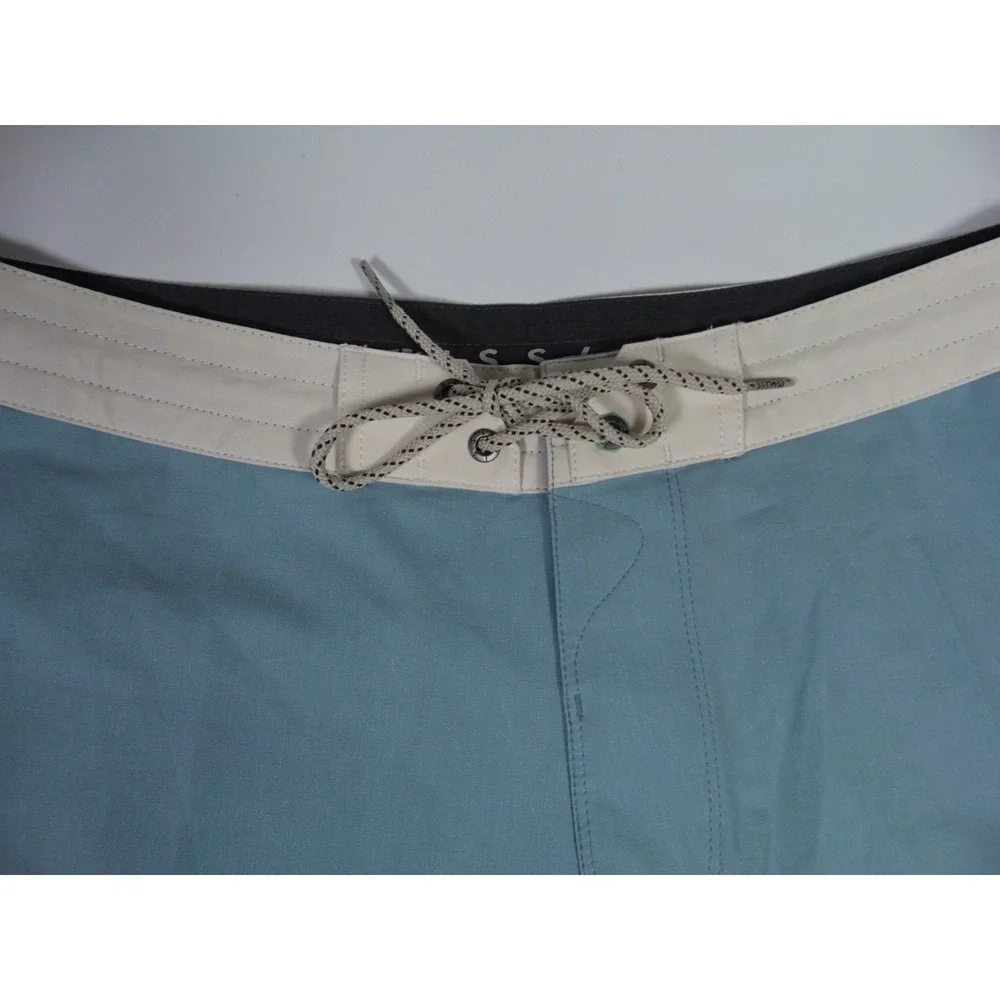 Vissla Shorts Mens Size 32‎ Beige Boardshorts Drawstring Pockets Stretch Blemish